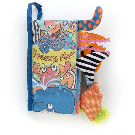 Coucou Mer Livre d'activités Jellycat Jellycat Ikaipaka jeux &