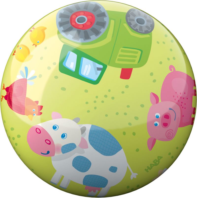 Ballon les animaux de la ferme 22cm Haba Ikaipaka jeux & jouets