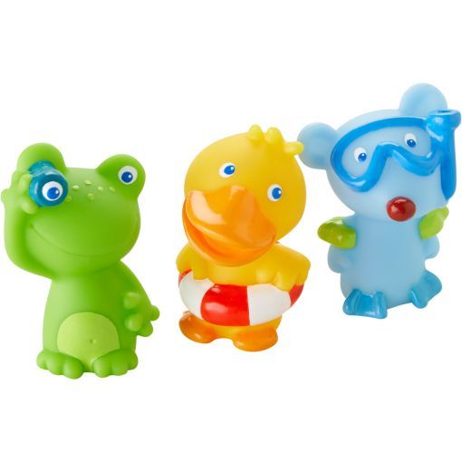Jouet de bain Bateau matelots animaux Haba Ikaipaka jeux &