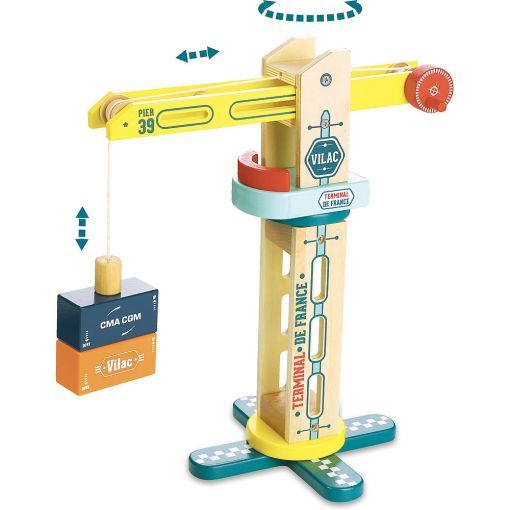Grue de Docker Vilacity VILAC Ikaipaka jeux & jouets Royan