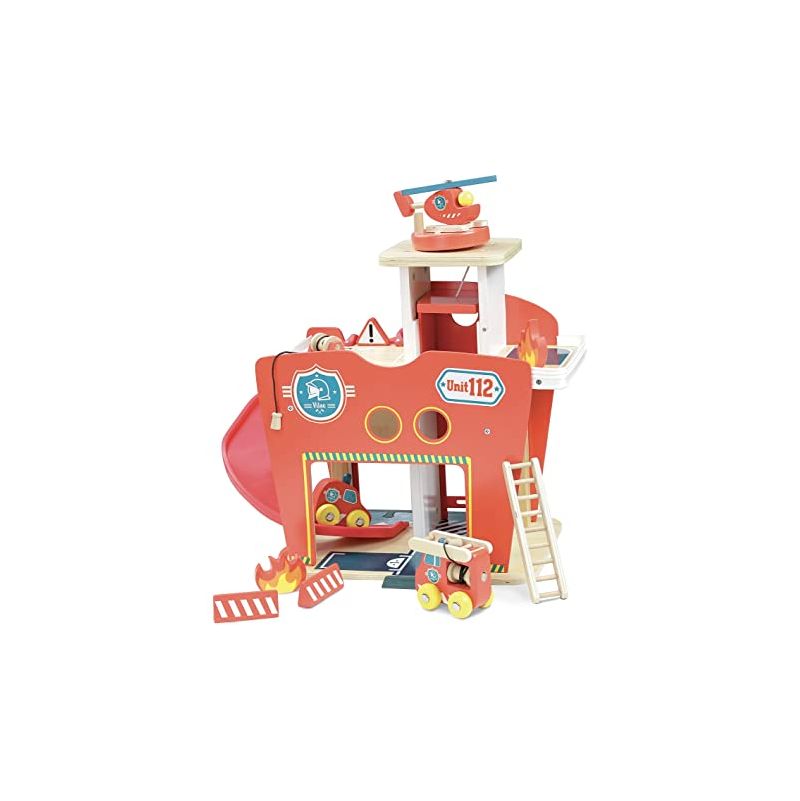 Caserne de Pompier Vilacity VILAC Ikaipaka jeux & jouets Royan