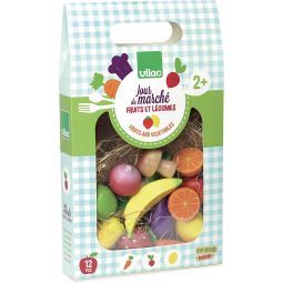 Fruits et légumes du marché Vilac VILAC Ikaipaka jeux & jouets
