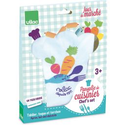 Déguisement Panoplie de cuisinier Vilac VILAC Ikaipaka jeux &