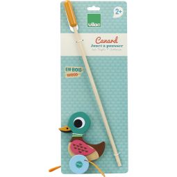 Canard à pousser Ingela P Arrhenius Vilac VILAC Ikaipaka jeux &