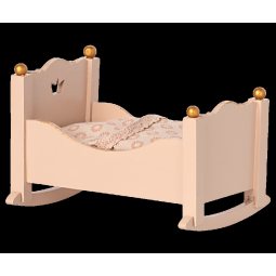 Maïleg Berceau Bébé Souris Rose Maileg Ikaipaka jeux & jouets