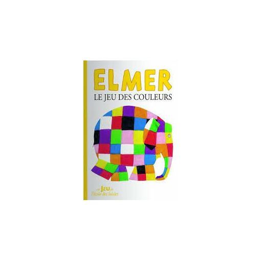 Elmer le jeu des couleurs  Ikaipaka jeux & jouets Royan