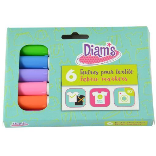 Feutres Textile FUN Diam's Oz Ikaipaka jeux & jouets Royan