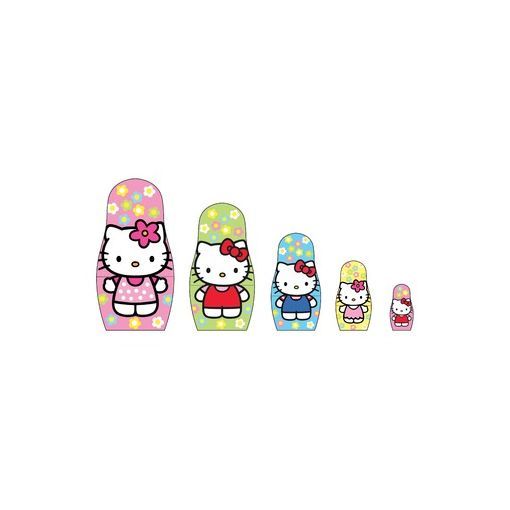 Poupées Russes à peindre Hello Kitty Oz Ikaipaka jeux & jouets