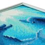 Crystal Art Kit cadre argent Dauphins Oz Ikaipaka jeux & jouets