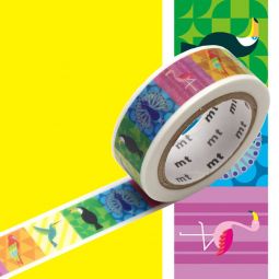Masking Tape EX Oiseaux Multicolores Oz Ikaipaka jeux & jouets