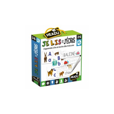 Je lis et J'écris headu Montessori Headu Ikaipaka jeux & jouets
