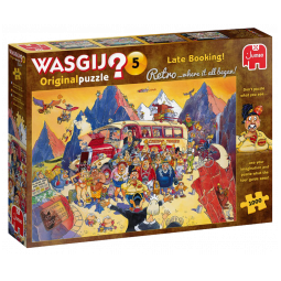 Puzzle 1000p Wasgij Retro Original 5 - Late Booking Wasgij