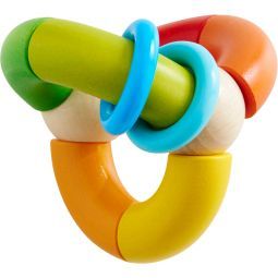 Hochet Bois Arc en ciel Haba Ikaipaka jeux & jouets Royan