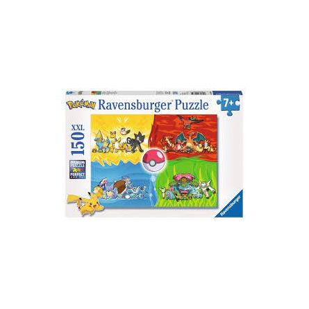 Puzzle 150p Pokémon XXL - Les Différents Types de Pokémon