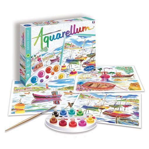 Aquarellum Les Ports de Peche Sentosphere Ikaipaka jeux &