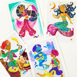 Aquarellum Junior Aladin Sentosphere Ikaipaka jeux & jouets