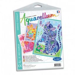 Aquarellum Recharge Chats Sentosphere Ikaipaka jeux & jouets