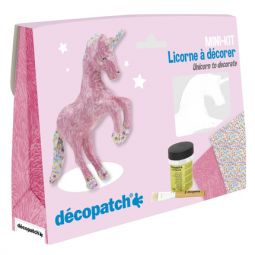 Mini kit Licorne Décopatch Décopatch Ikaipaka jeux & jouets