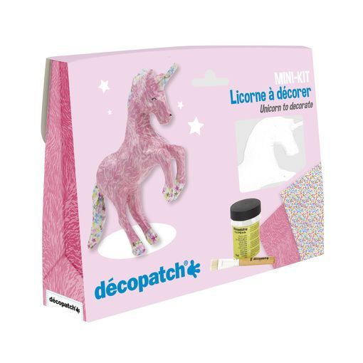 Mini kit Licorne Décopatch Décopatch Ikaipaka jeux & jouets