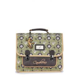 Cartable 2C 35cm Green Savanna Caméléon Caméléon Ikaipaka jeux