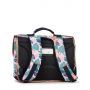 Cartable 2C 38cm Pink Leaf Caméléon Caméléon Ikaipaka jeux &