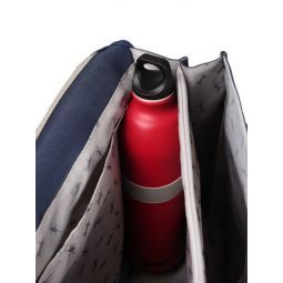 Cartable 2C 38cm Navy Blossom Caméléon Caméléon Ikaipaka jeux &