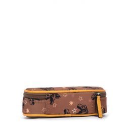 Trousse plumier Yellow Dino Caméléon Caméléon Ikaipaka jeux &