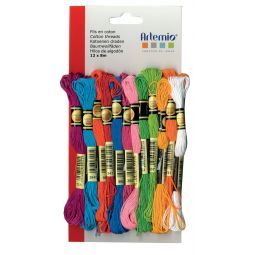 Fils coton 12*8m Fun bracelet brésilien Artémio Artemio