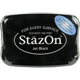 Encre Stazon Jet Black Artemio Ikaipaka jeux & jouets Royan