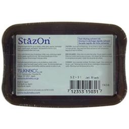 Encre Stazon Jet Black Artemio Ikaipaka jeux & jouets Royan