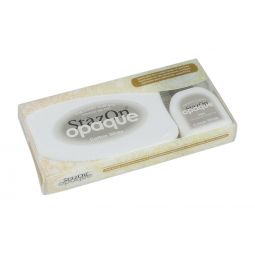 Encre Stazon White Artemio Ikaipaka jeux & jouets Royan