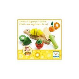 Fruits et légumes à couper Djeco Ikaipaka jeux & jouets Royan