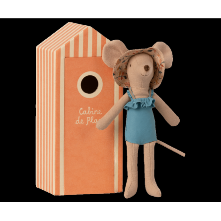Maïleg Maman in Cabine de plage Maileg Ikaipaka jeux & jouets
