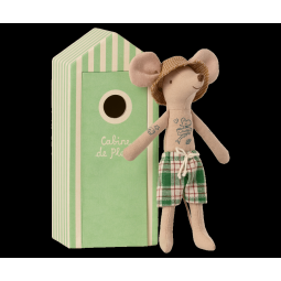 Maïleg Papa in Cabine de plage Maileg Ikaipaka jeux & jouets