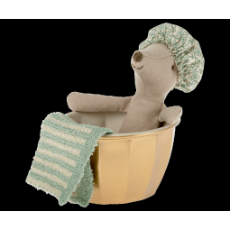 Maïleg Souris grande sœur dans son bain Maileg Ikaipaka jeux &