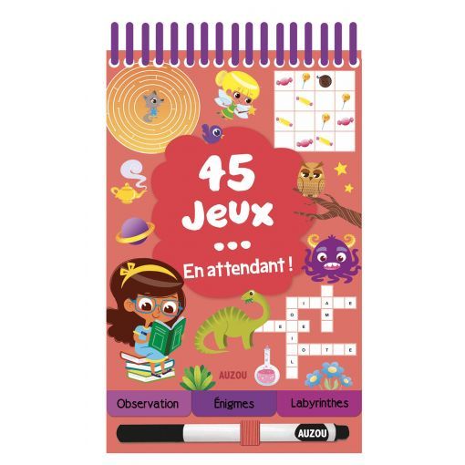 45 jeux En attendant. AUZOU Ikaipaka jeux & jouets Royan
