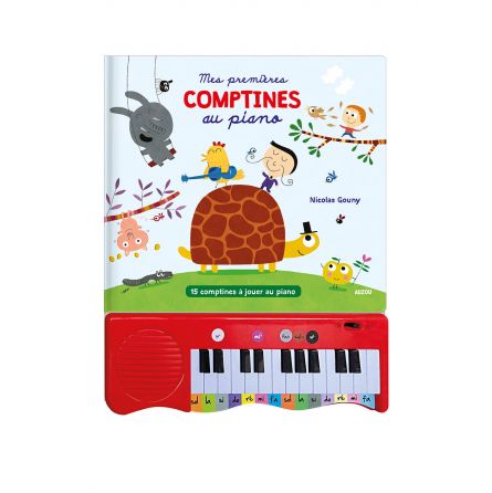 Mes premières comptines au Piano AUZOU Ikaipaka jeux & jouets
