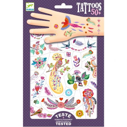 Tatouage - Tattoos - Plume Color - IkaIpaka Royan