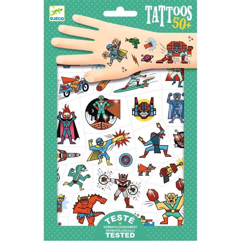 Tatouage - Tattoos - Heroes & Villains - IkaIpaka Royan