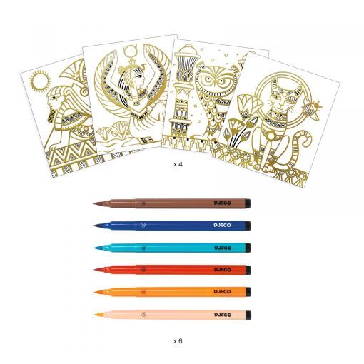 Artistic Color Egypte Djeco Ikaipaka jeux & jouets Royan
