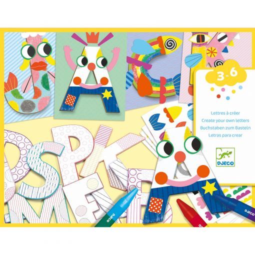 Lettres à créer Djeco Ikaipaka jeux & jouets Royan