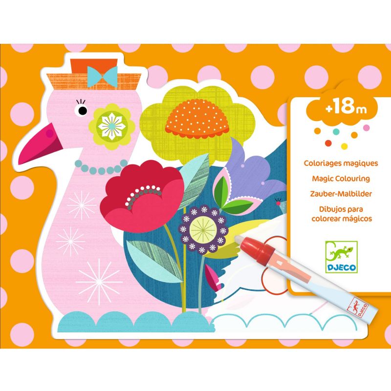 Coloriage à l'eau Animalo Len Djeco Ikaipaka jeux & jouets Royan