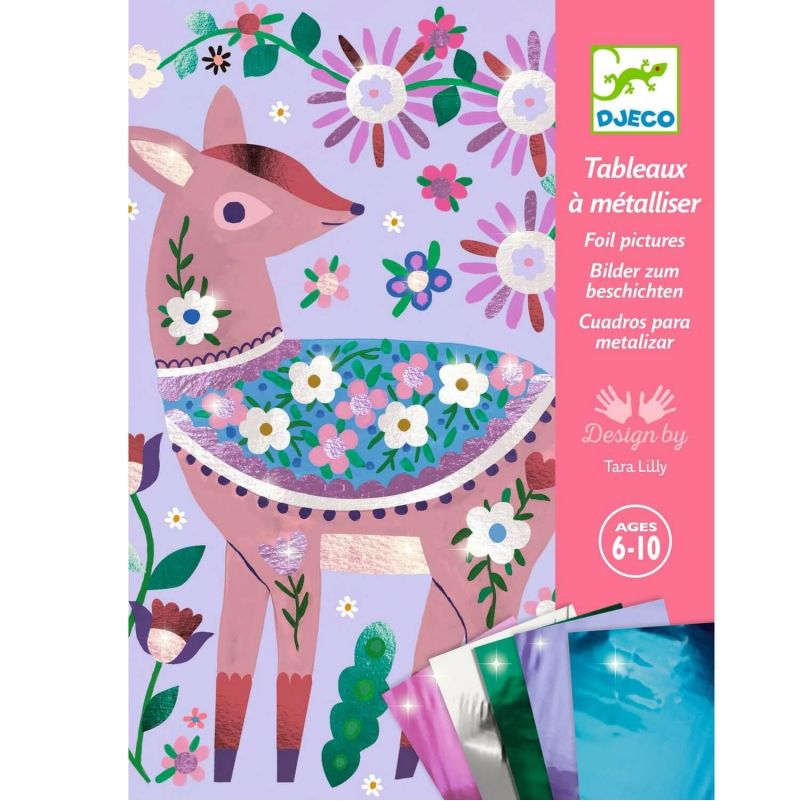 Tableau à métalliser Bois Joli Djeco Ikaipaka jeux & jouets