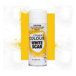 White scar spray paint Bombe de sous couche citadelle Citadelle