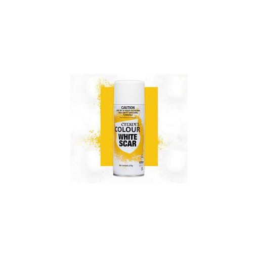 White scar spray paint Bombe de sous couche citadelle Citadelle