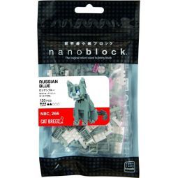 Nanoblock Chat Russe Bleu nanoblock Ikaipaka jeux & jouets Royan