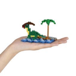 Nanoblock Parasaurolophus au bord de l'eau nanoblock Ikaipaka
