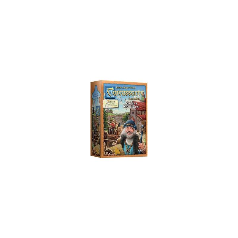 Carcassonne: Ext. 5 Maire et Monastères  Ikaipaka jeux & jouets