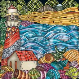 Puzzle Q 72p Le Phare Curiosi Curiosi Ikaipaka jeux & jouets