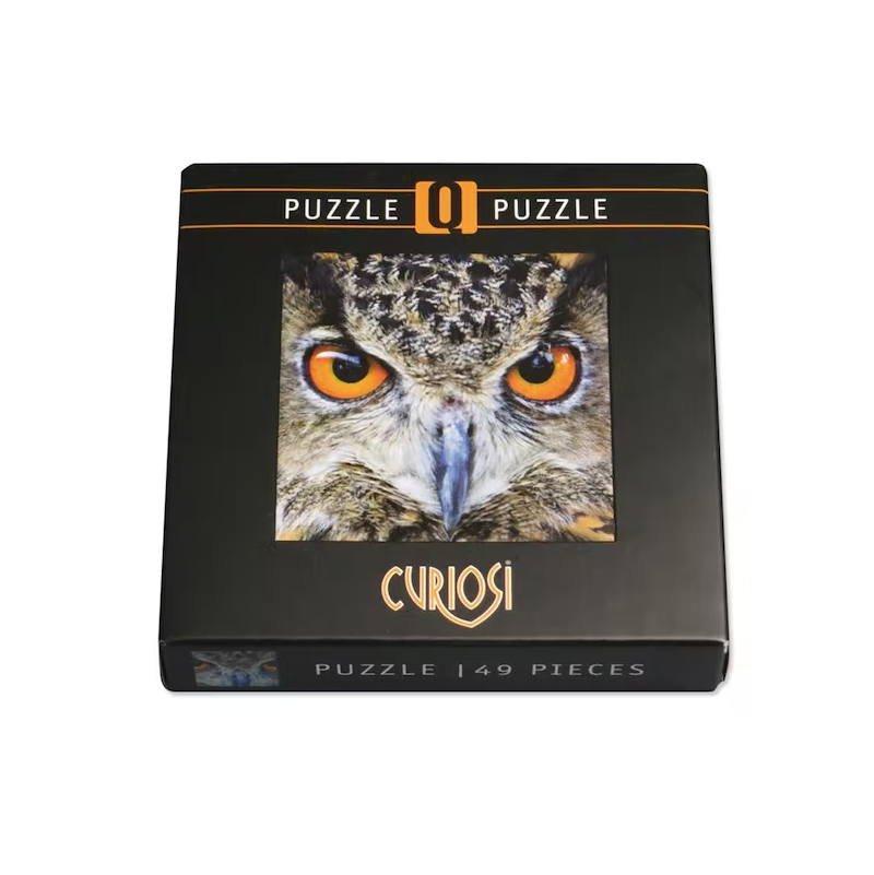Puzzle Q 66p Hibou Curiosi Curiosi Ikaipaka jeux & jouets Royan
